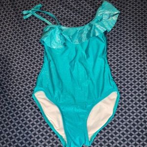 Girls one piece swimsuit